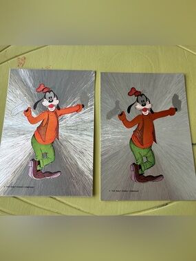 Disney Goofy Wall Art Panels — Orange, Green, Silver